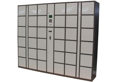 Stazione elettronica d'acciaio del contenitore di armadi di bagagli con 36 grandi smart card delle porte integrati
