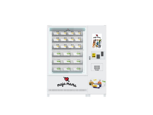 Distributore automatico di alimenti fortunato a 32 pollici del touch screen della scatola con ordine ODM / OEM