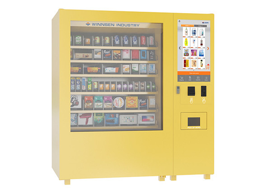 Distributore automatico del mini mart della scatola, distributore automatico del trasduttore auricolare con il sistema di raffreddamento