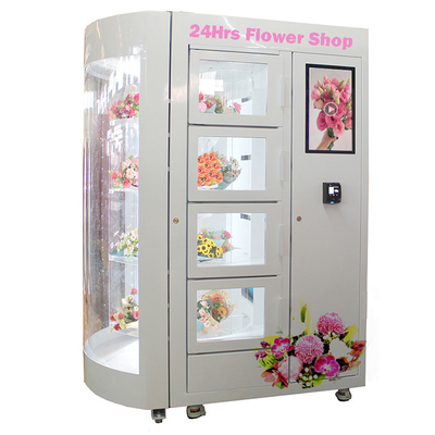 Distributore automatico di pubblicità LCD del fiore Rose With Temperature Controller fresca