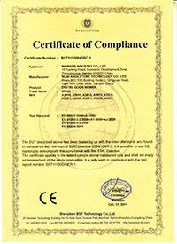 Cina Winnsen Industry Co., Ltd. Certificazioni